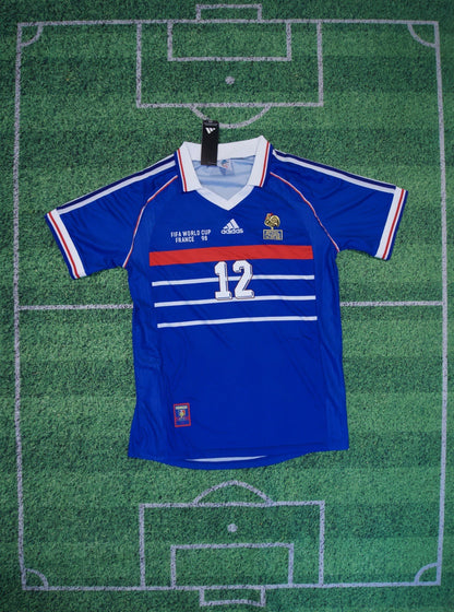 1998 Henry France World Cup Home Jersey