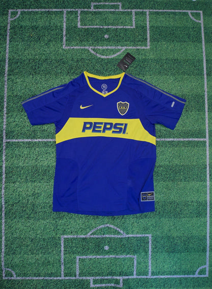 Riquelme 03/04 Boca Juniors Home Jersey