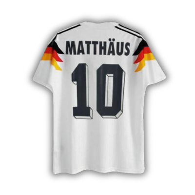 1990 Matthaus Germany Home Jersey