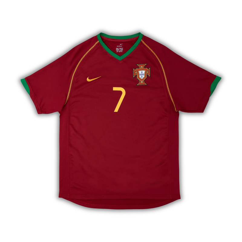 2006 Figo Portugal World Cup Home Jersey