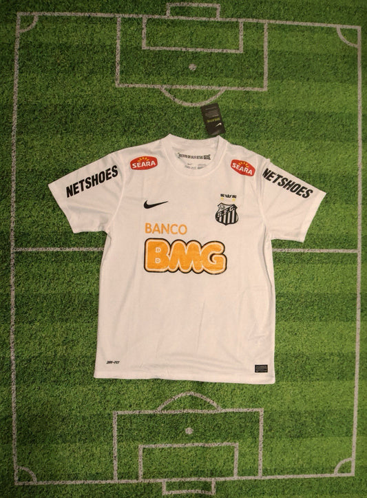 2011/12 Neymar Santos Home Jersey Large 