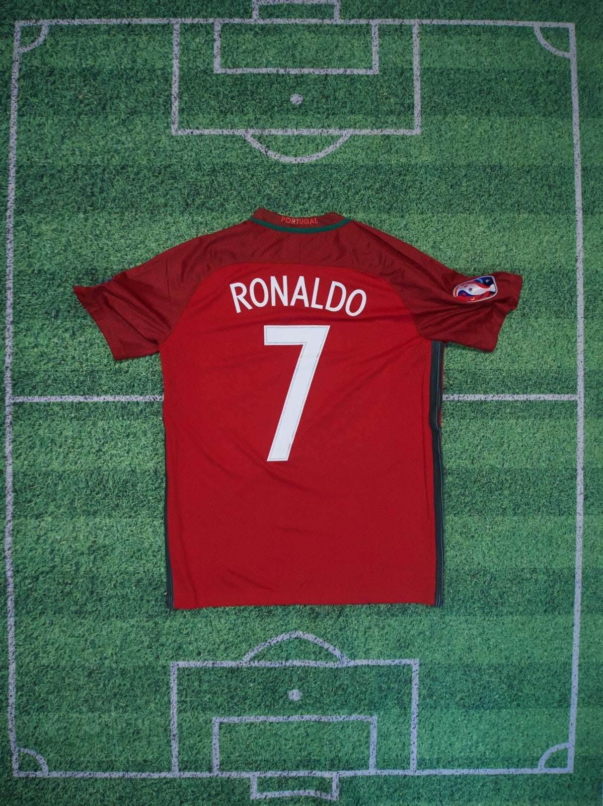 2016 Ronaldo Portugal Euro Home Jersey