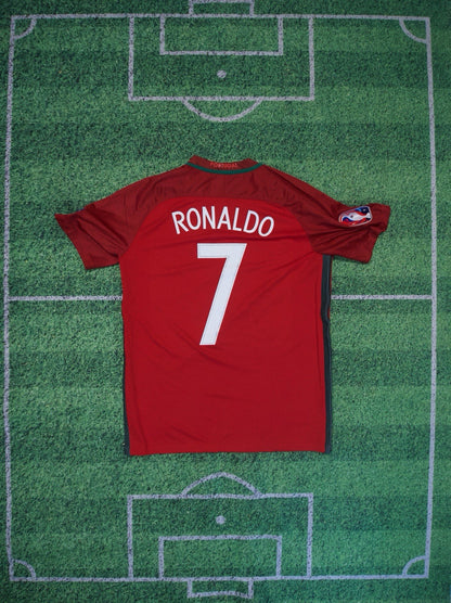 2016 Ronaldo Portugal Euro Home Jersey
