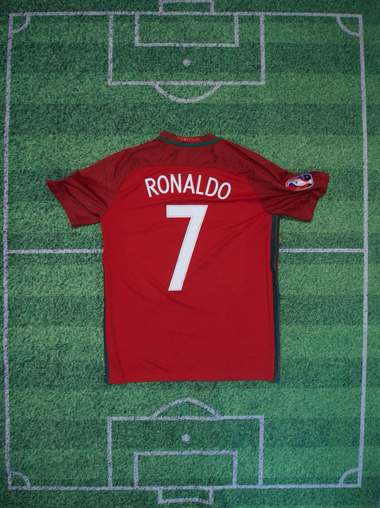 2016 Ronaldo Portugal Euro Home Jersey