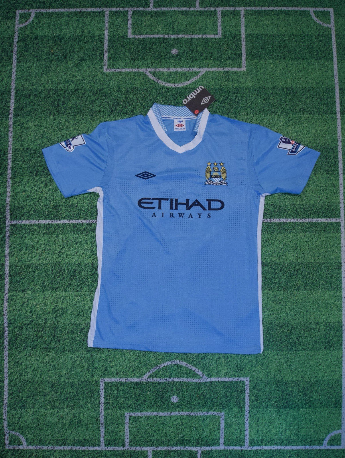 Aguero 11/12 Manchester City Home Jersey