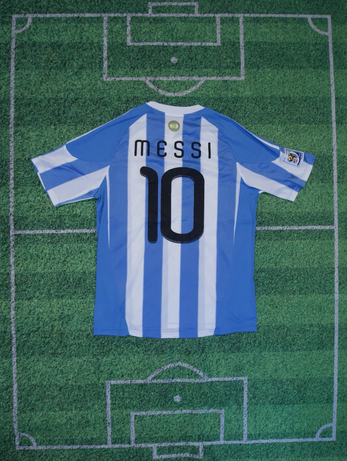 2010 Messi Argentina World Cup Home Jersey