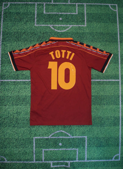 98/99 Totti AS Roma Home Jersey