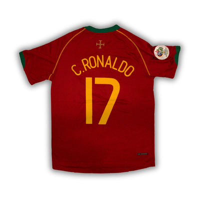 2006 Ronaldo Portugal World Cup Home Jersey