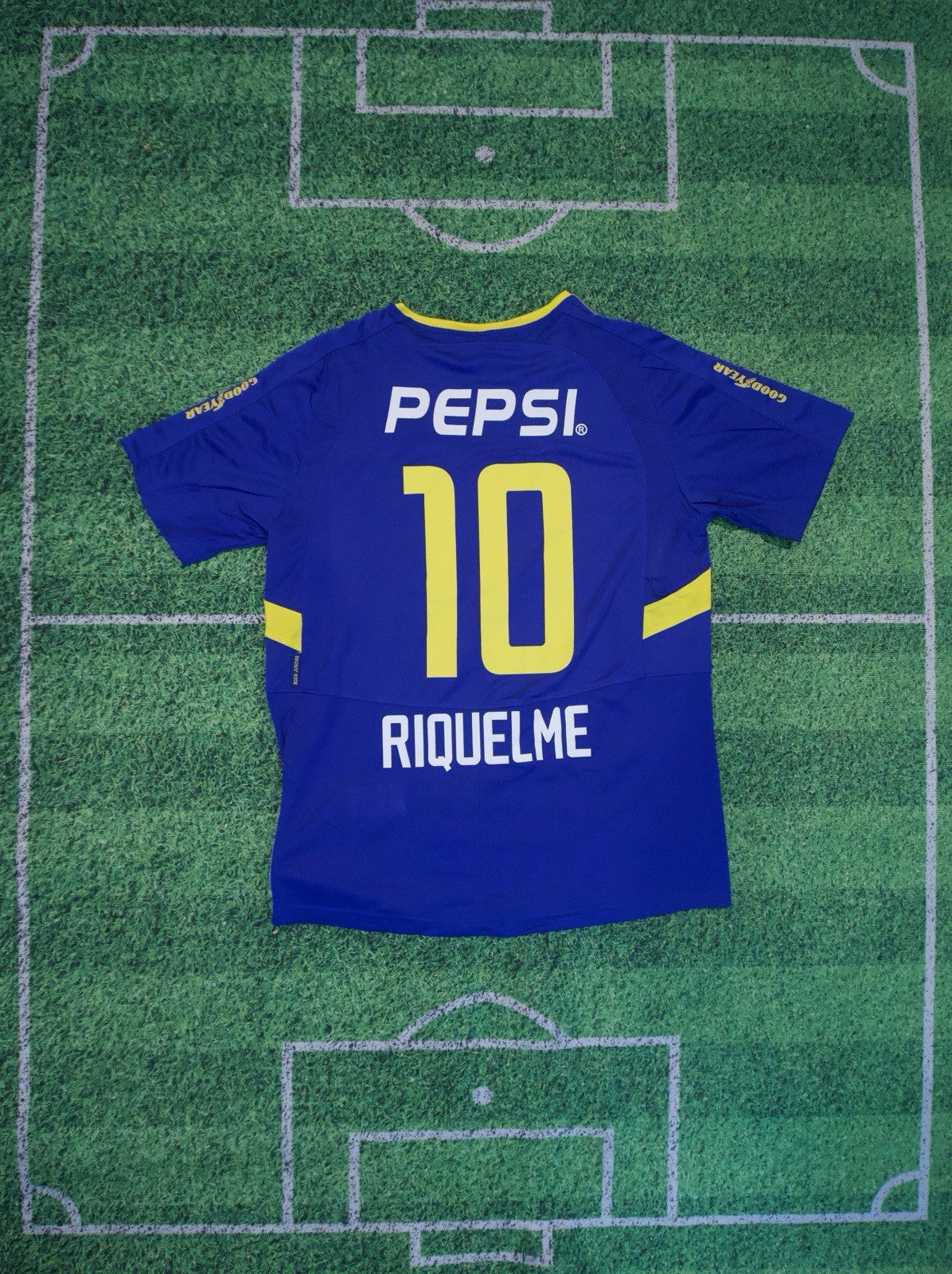 Riquelme 03/04 Boca Juniors Home Jersey