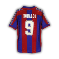 1996/97 Ronaldo Barcelona Home Jersey