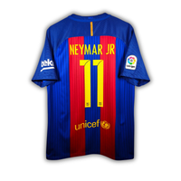 16/17 Neymar Barcelona Home Jersey