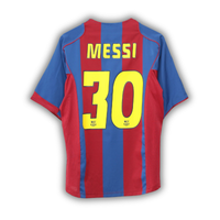 2004/05 Messi Barcelona Home Jersey
