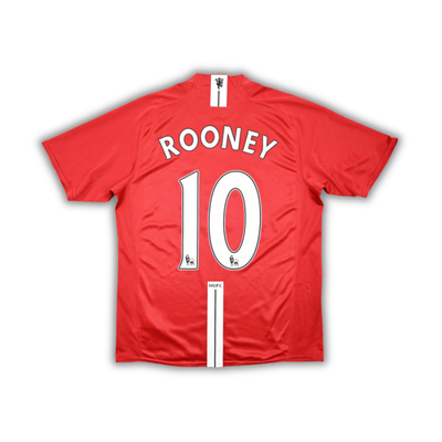 2007/08 Rooney Manchester United Home Jersey