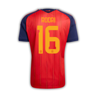 2026 Rodri Spain World Cup Home Jersey