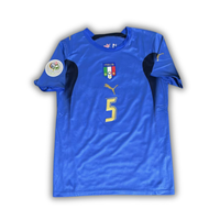 2006 Cannavaro Italy World Cup Home Jersey