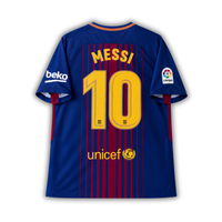 2017/18 Messi Barcelona Home Jersey