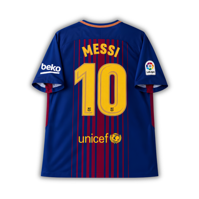 2017/18 Messi Barcelona Home Jersey