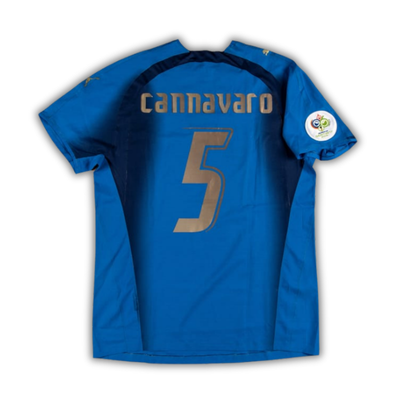2006 Cannavaro Italy World Cup Home Jersey