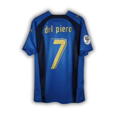 2006 Del Piero Italy World Cup Home Jersey