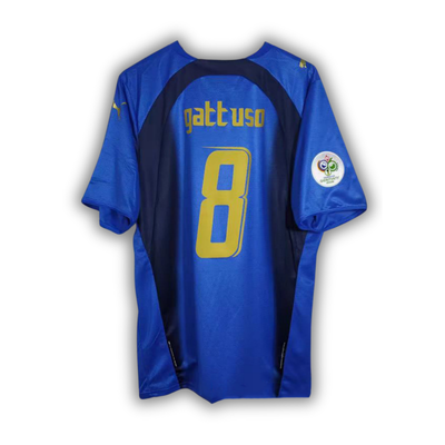 2006 Gattuso Italy World Cup Home Jersey