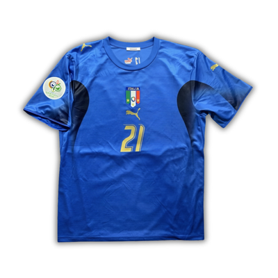 2006 Pirlo Italy World Cup Home Jersey