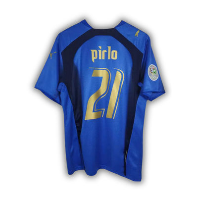 2006 Pirlo Italy World Cup Home Jersey
