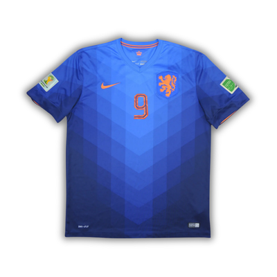 2014 Van Persie Netherlands World Cup Away Jersey