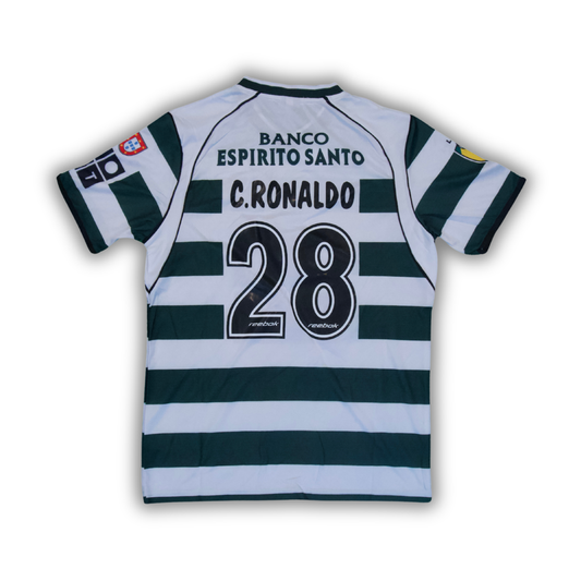 02/03 Ronaldo Sporting Home Jersey