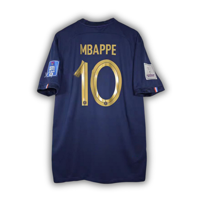 2022 Mbappe France World Cup Home Jersey
