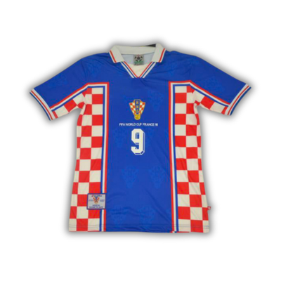 1998 Suker Croatia Away Jersey