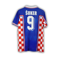 1998 Suker Croatia Away Jersey