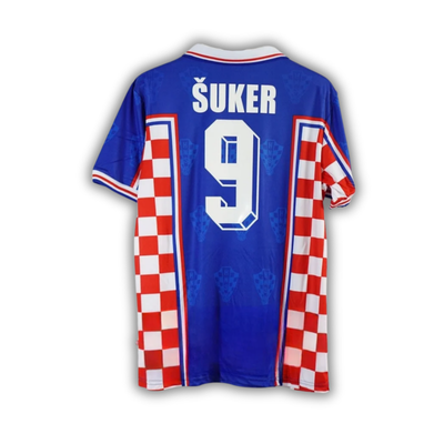 1998 Suker Croatia Away Jersey