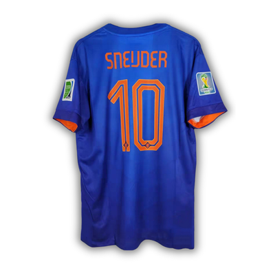 2014 Sneijder Netherlands World Cup Away Jersey