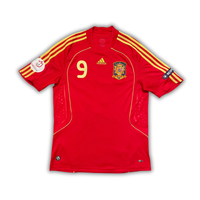 2008 Torres Spain Euro Home Jersey