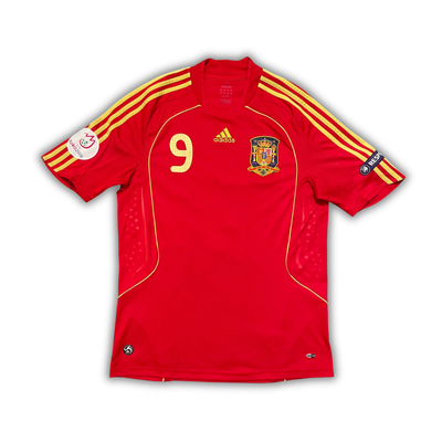 2008 Torres Spain Euro Home Jersey
