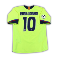 2005/06 Ronaldinho Barcelona Away Jersey