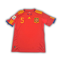 2010 Puyol Spain World Cup Home Jersey