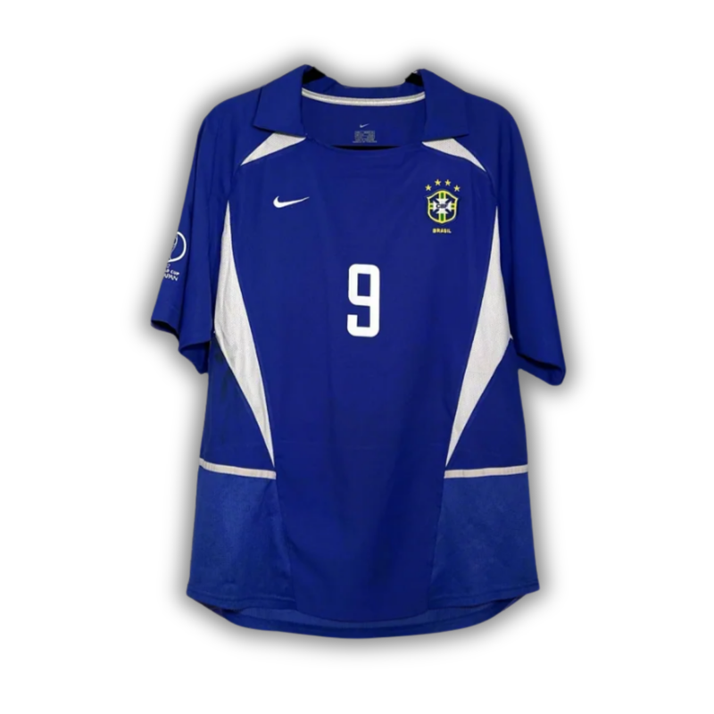 2002 Ronaldo Brazil Away Jersey