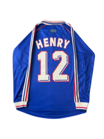 1998 Henry France World Cup Home Jersey