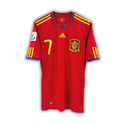 2010 Villa Spain World Cup Home Jersey