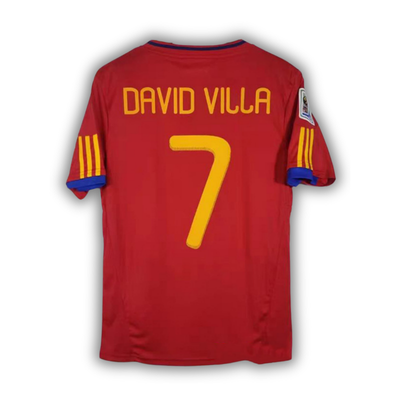 2010 Villa Spain World Cup Home Jersey
