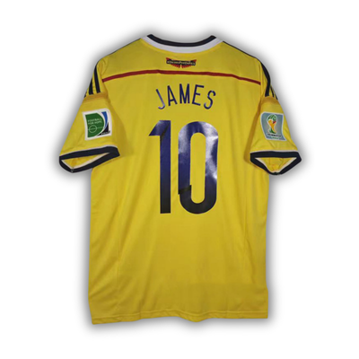 2014 James Rodriguez Colombia World Cup Home Jersey