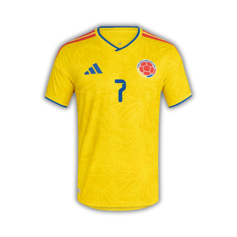 2026 Luis Diaz Colombia World Cup Home Jersey