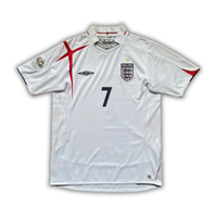 2006 Beckham England Home Jersey