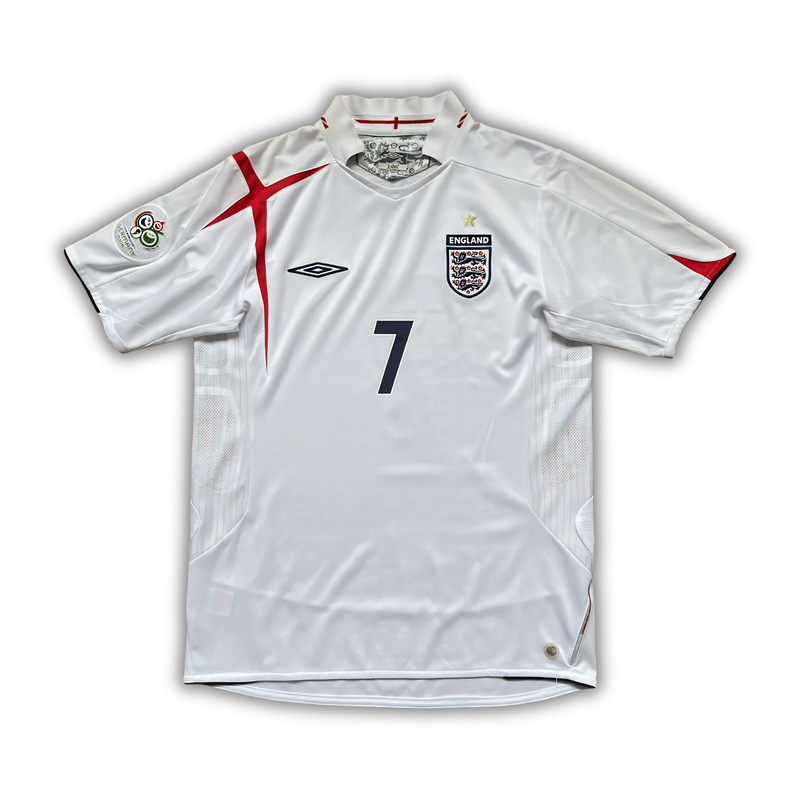 2006 Beckham England Home Jersey