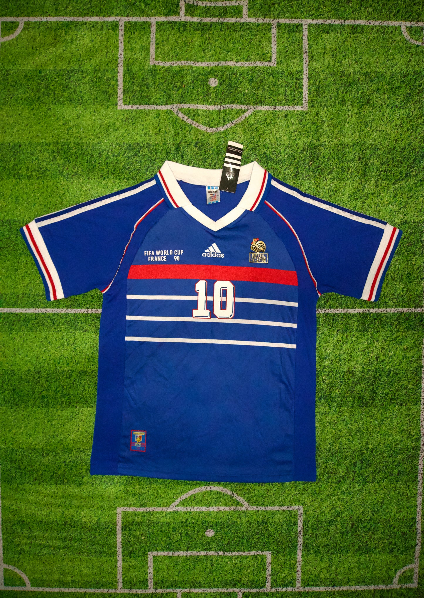 1998 Zidane France World Cup Home Jersey