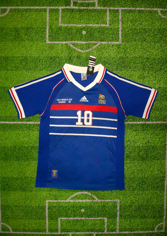 1998 Zidane France World Cup Home Jersey