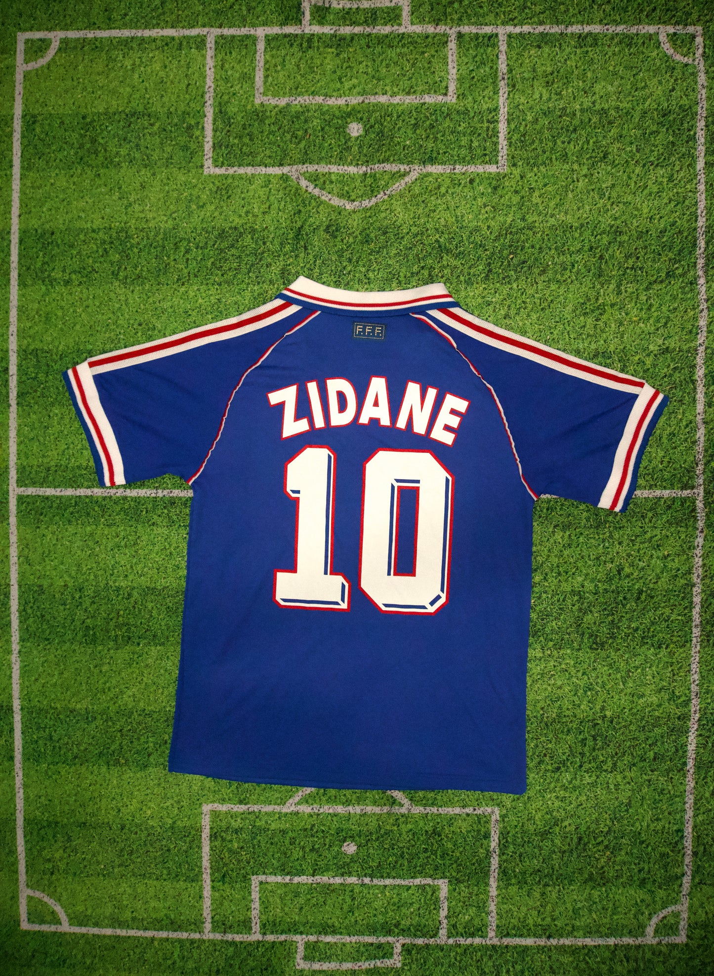 1998 Zidane France World Cup Home Jersey
