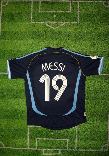 2006 Messi Argentina World Cup Away Jersey