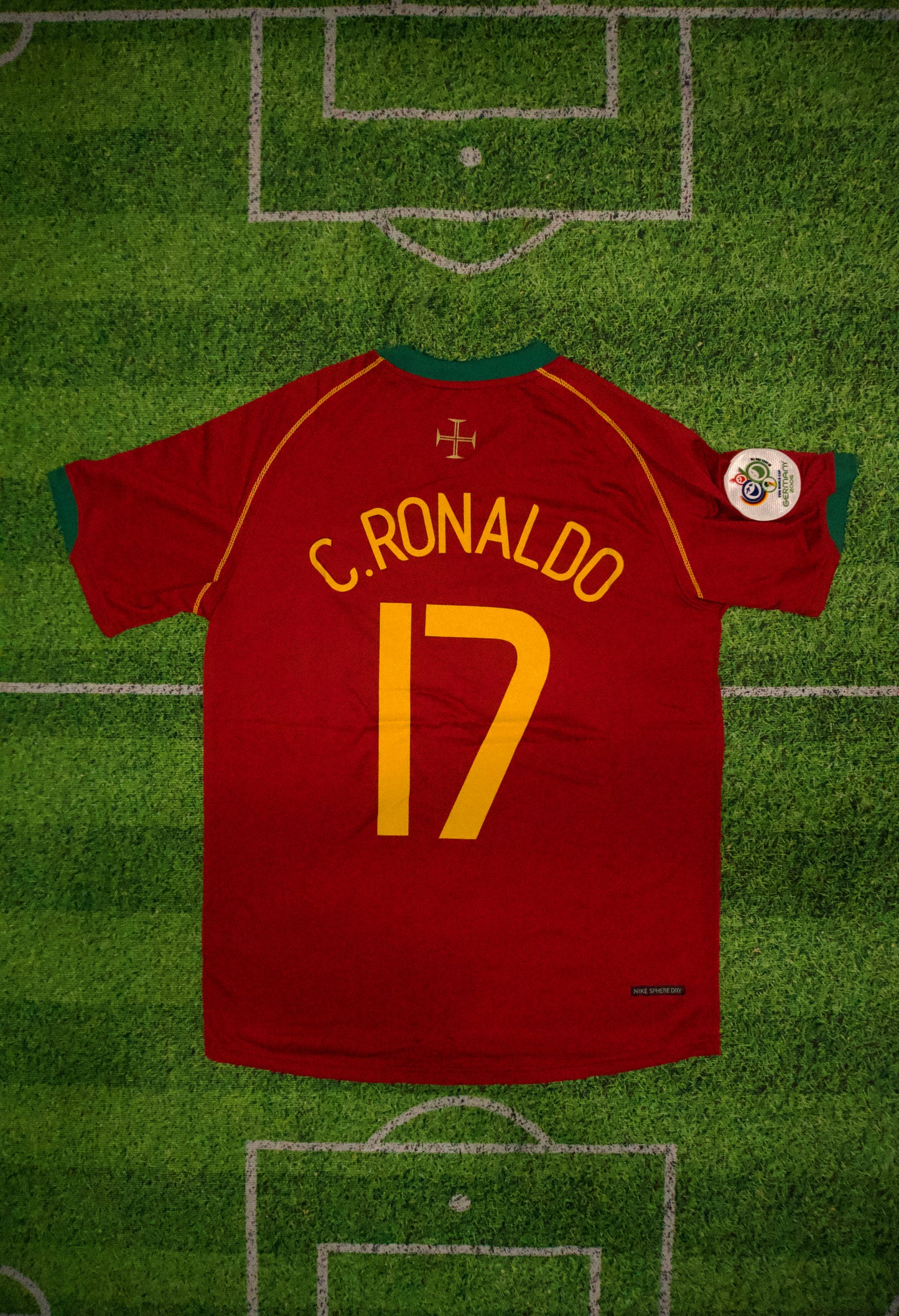 2006 Ronaldo Portugal World Cup Home Jersey
